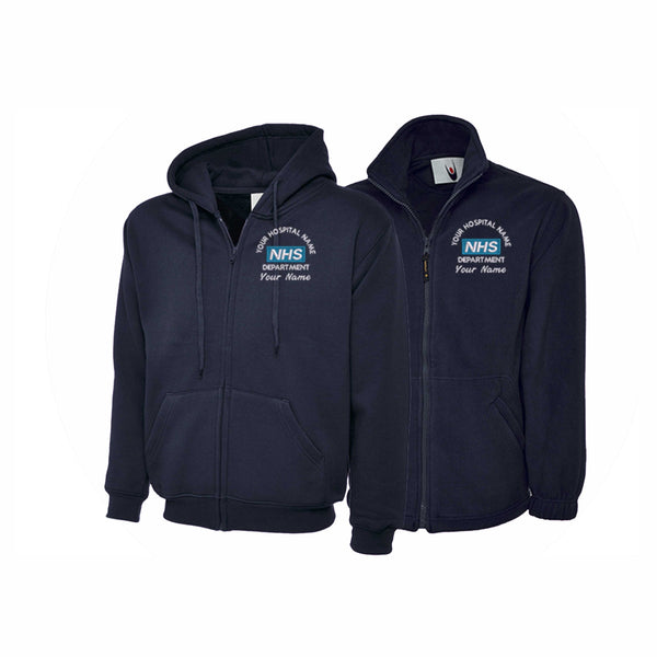 NHS Logo Bundle Deal (Hoodie & Fleece) Custom Uniforms
