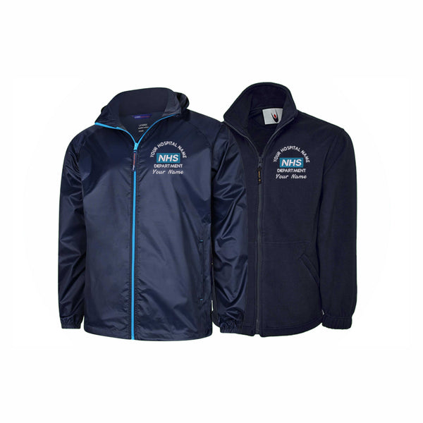 NHS Logo Bundle Deal 3 (Waterproof & Fleece) Custom Uniforms