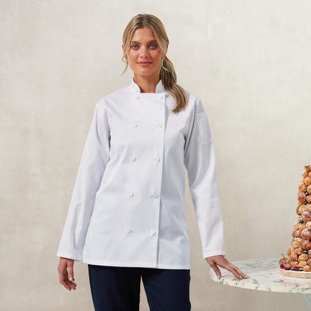 Women's long sleeve chef's jacket PR671