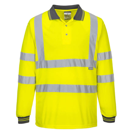 Portwest S277 - Hi-Vis Polo Shirt L/S