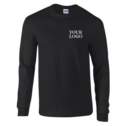 Unisex Long Sleeve Cuffed T-shirt with FREE Logo (GD014)