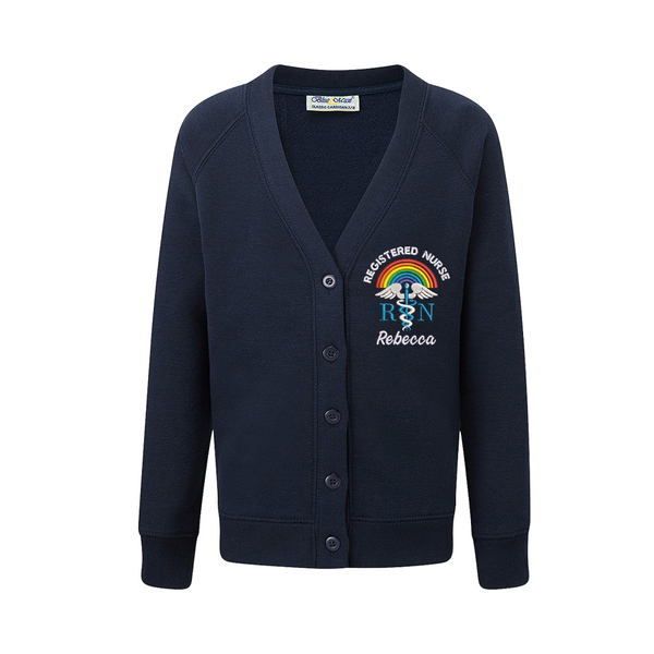 Rainbow Registered Nurse Cardigan