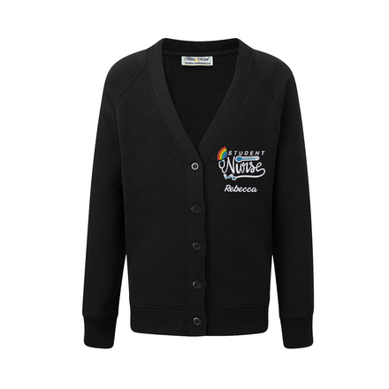 Student Nurse Stethoscope Cardigan