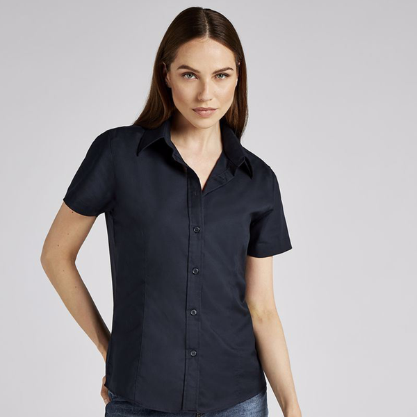 Women's corporate Oxford blouse longsleeved (tailored fit) KK702