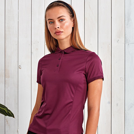 Women's Coolchecker® piqué polo PR616