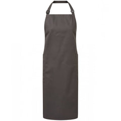 Recycled polyester and cotton bib apron PR120