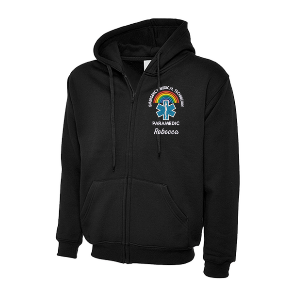 Emt zip 2025 up hoodie