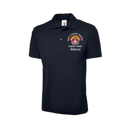 Rainbow Student Nurse Polo Shirt