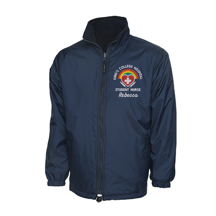 Rainbow Student Nurse Waterproof Jacket