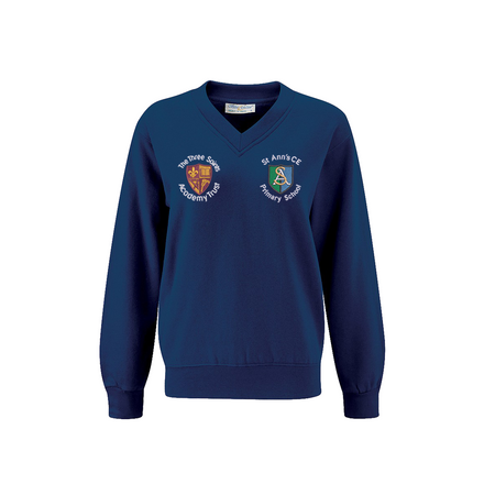 St Ann's C of E V-Neck Sweatshirt