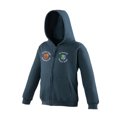 St Ann's C of E Zipped PE Hoodie