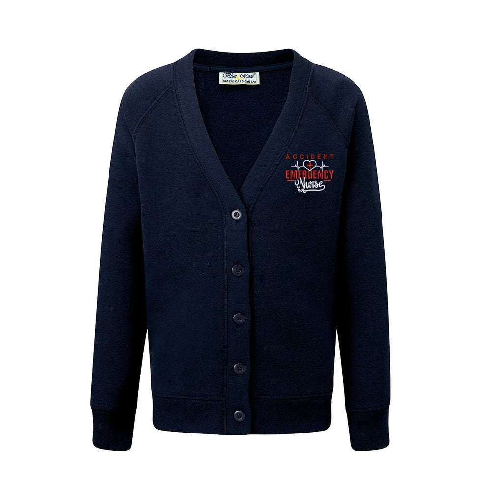 A&E Heart Design Cardigan