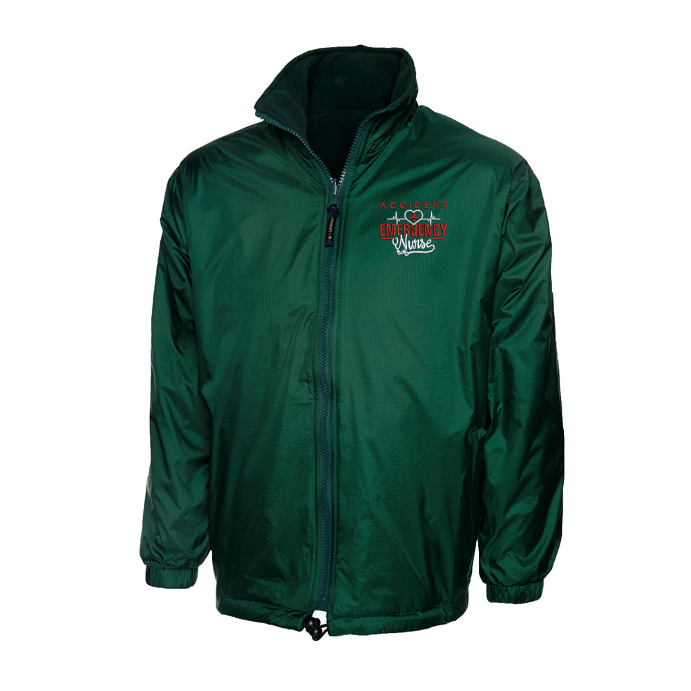 A&E Heart Design Waterproof Jacket