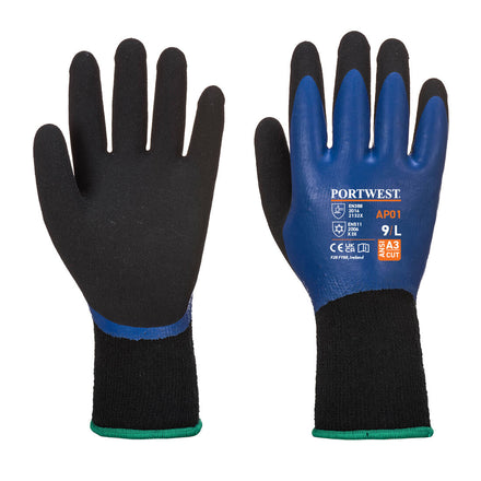 Portwest AP01 Thermo Pro Glove | Blue/Black