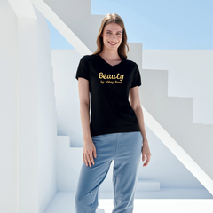 Embroidered Women's Profession V-Neck T-Shirt UC319