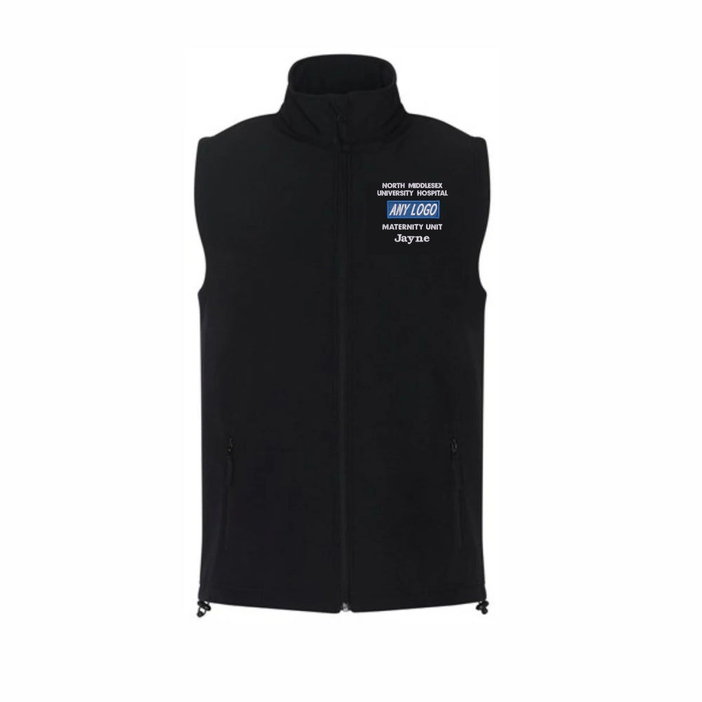 UK Healthcare Badge Softshell Gilet