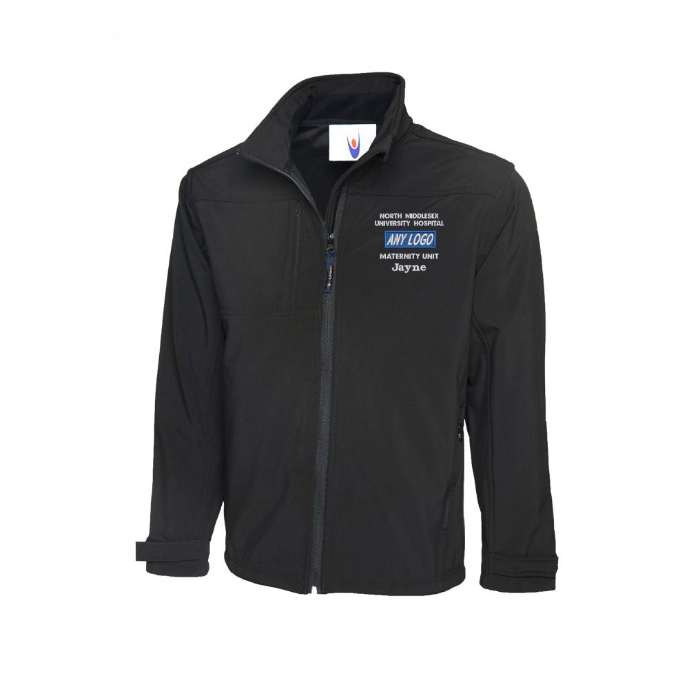 UK Healthcare Badge Soft Shell Jacket