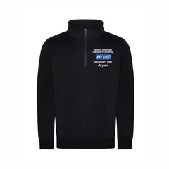 UK Healthcare Badge Quarter Zip Sweatshirt