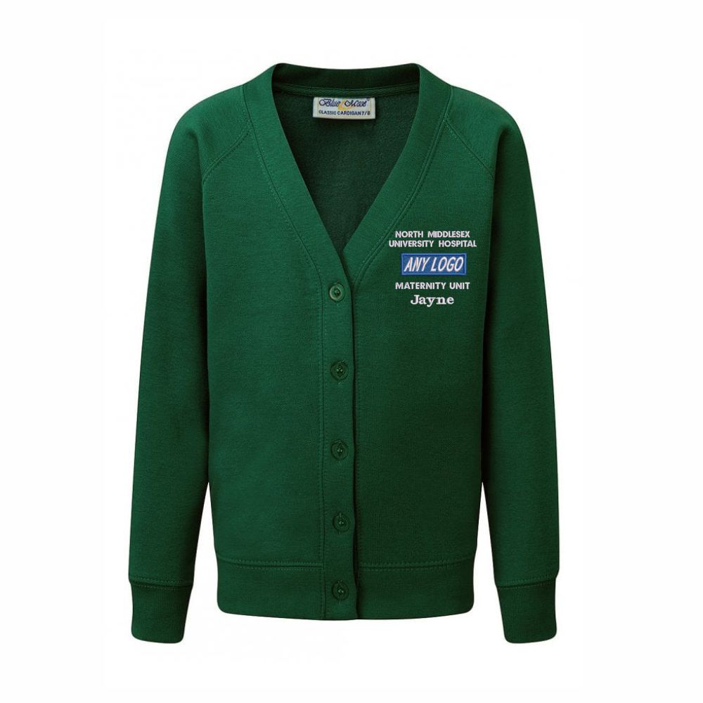 UK Healthcare Badge Cardigan