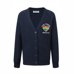 Care Worker Heart Design Cardigan