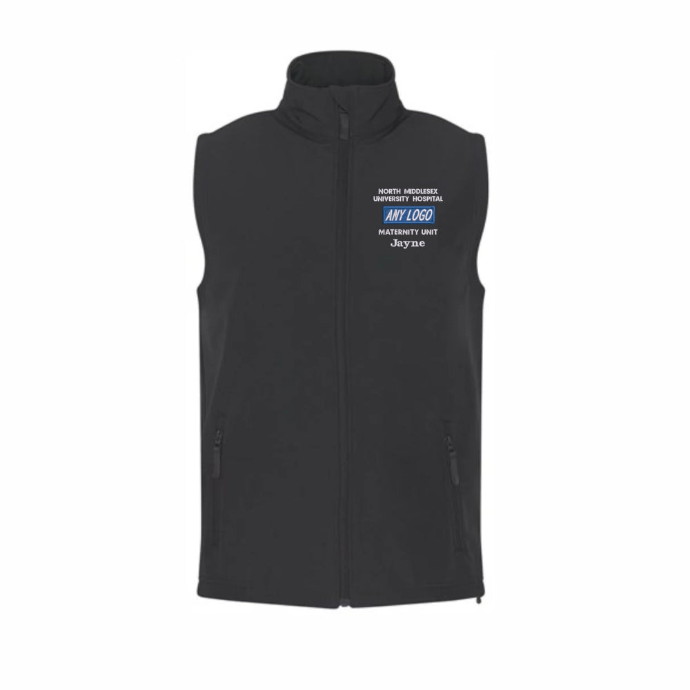 UK Healthcare Badge Softshell Gilet