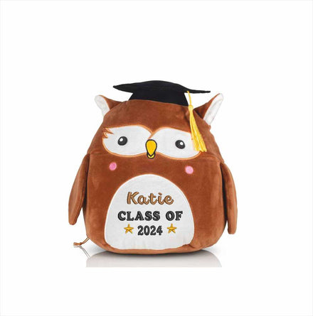 Graduation Owl with Personalised Embroidery