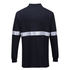 Portwest Modaflame Knit FR Long Sleeve Polo Shirt FR03