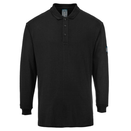 Portwest Modaflame Knit FR Long Sleeve Polo Shirt FR10
