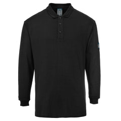 Portwest Modaflame Knit FR Long Sleeve Polo Shirt FR10