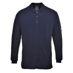Portwest Modaflame Knit FR Long Sleeve Polo Shirt FR10