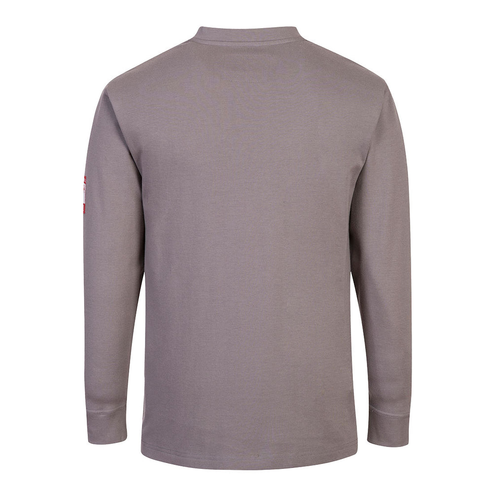 Portwest Bizflame Knit FR Long Sleeve Henley Navy FR32