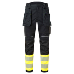 Portwest PW3 Modaflame Work Hi-Vis Class 1 FR Holster Trousers FR416