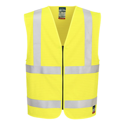 Portwest Bizflame Hi-Vis FR Zip Vest FR615