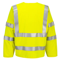 Portwest Bizflame Hi-Vis FR Long Sleeve Zip Vest FR616