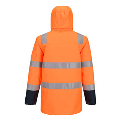 Portwest Bizflame Rain+ Hi-Vis Multi-Norm Contrast FR Winter Jacket FR617