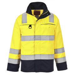 Portwest Bizflame Work Hi-Vis Multi-Norm Contrast FR Jacket FR61