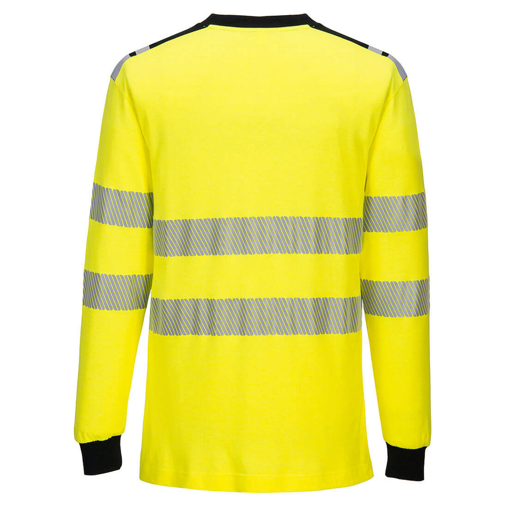 Portwest PW3 Modaflame Knit Hi-Vis FR Long Sleeve T-Shirt FR701