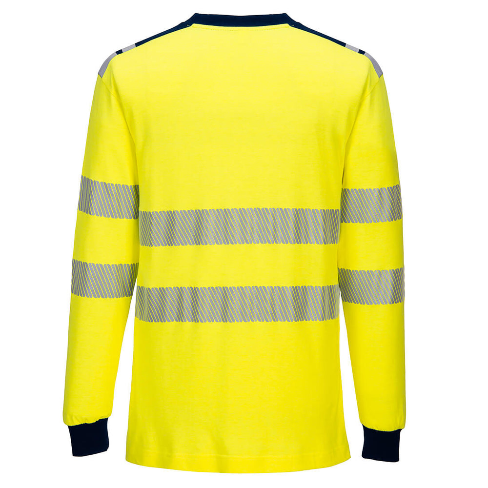 Portwest PW3 Modaflame Knit Hi-Vis FR Long Sleeve T-Shirt FR701
