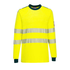 Portwest PW3 Modaflame Knit Hi-Vis FR Long Sleeve T-Shirt FR701