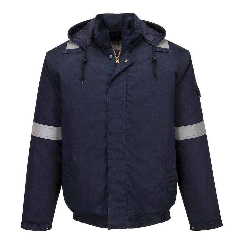 Portwest Bizflame Work+ FR Insulated Bomber Jacket FR731