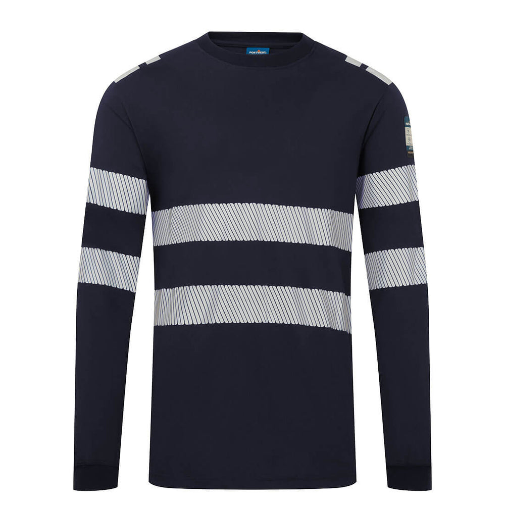 Portwest PW3 Modaflame Knit FR Long Sleeve T-Shirt FR732