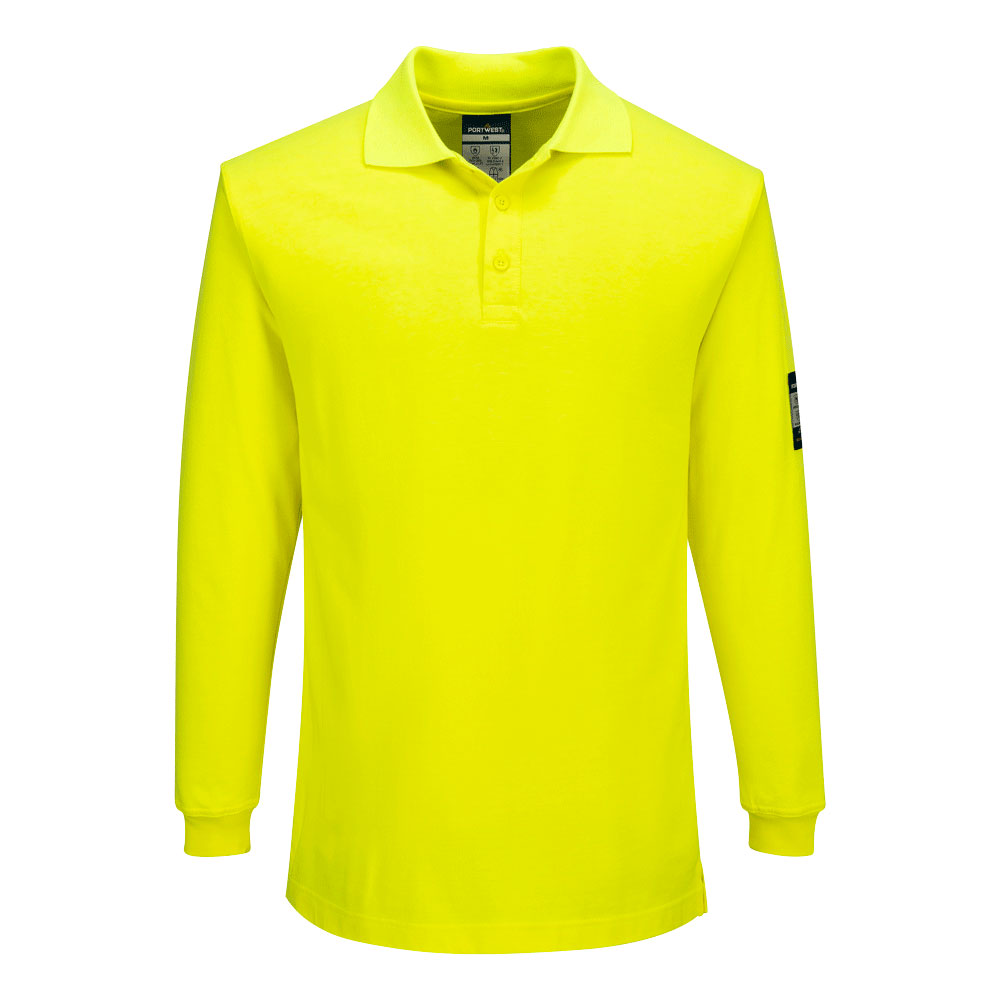 Portwest Modaflame Knit FR Long Sleeve Polo Shirt FR805