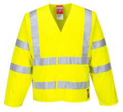 Portwest Bizflame Hi-Vis FR Long Sleeve Vest FR85