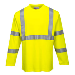 Portwest Modaflame Knit Hi-Vis FR Long Sleeve T-Shirt FR96
