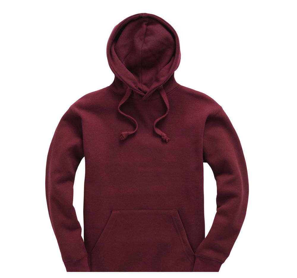 Medium Burgundy Cottonridge Orion Premium Hoodie (W72)