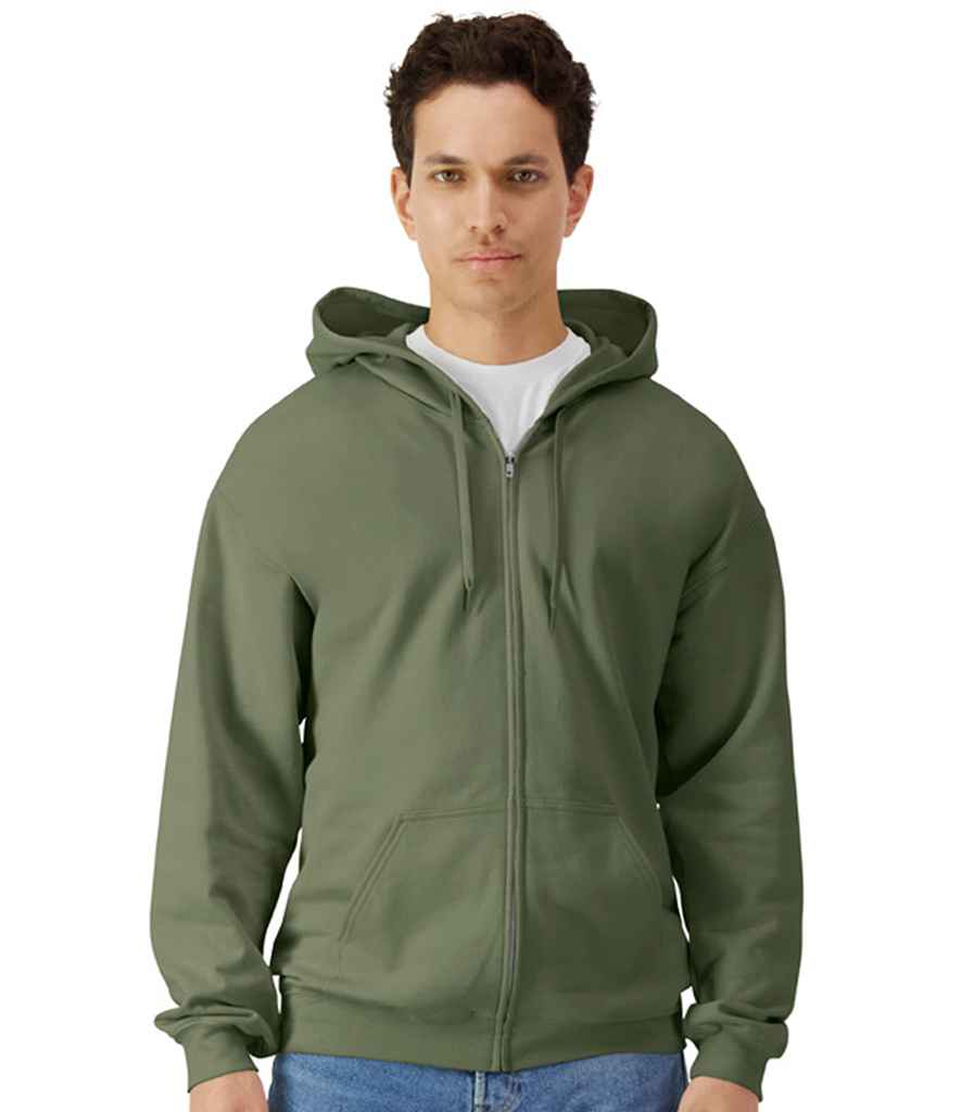 Gildan SoftStyle® Midweight Full Zip Hooded Sweatshirt GD69