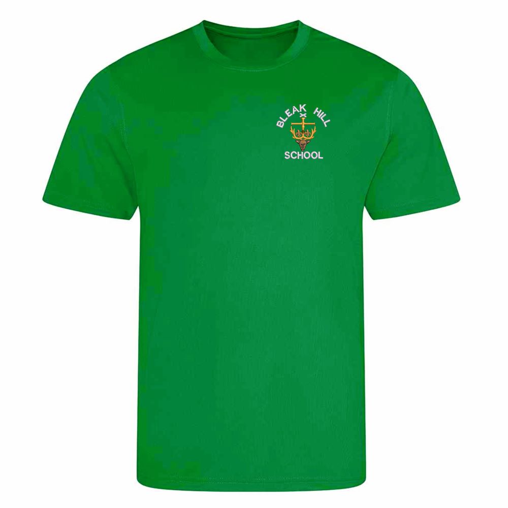 Bleak Hill Kelly Green PE T-shirt