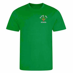 Bleak Hill Kelly Green PE T-shirt