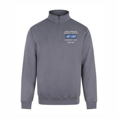UK Healthcare Badge Quarter Zip Sweatshirt