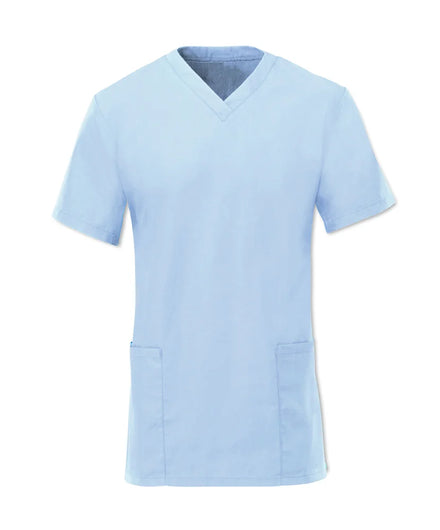 Size 2XL Alexandra Pale Blue Women’s Lightweight Scrub Tunic (NF26)